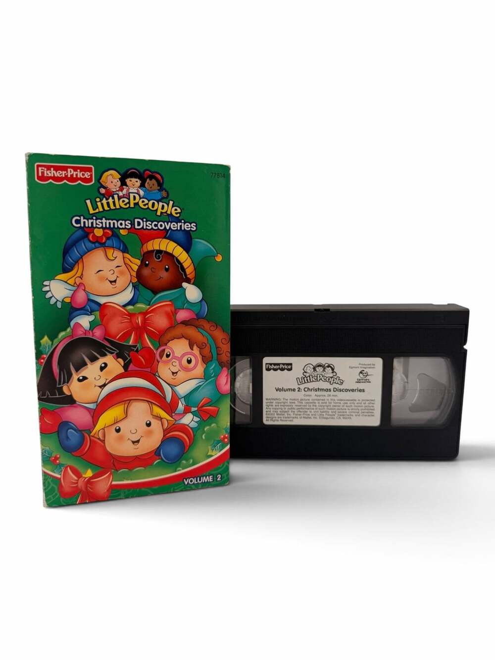 Fisher-Price Little People Volume 2 Christmas Discoveries VHS Tape